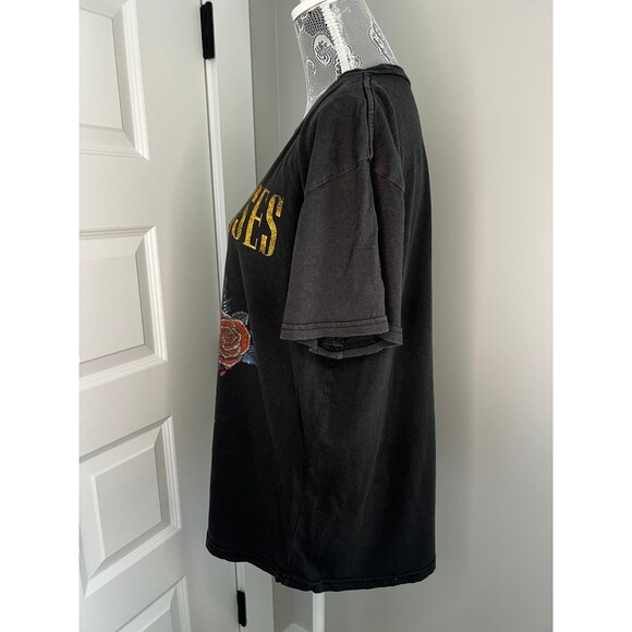 Guns N Roses T-Shirt Womens XX Large XXL Graphic Band Crew Neck Sweet Child Tee - Picture 5 of 6